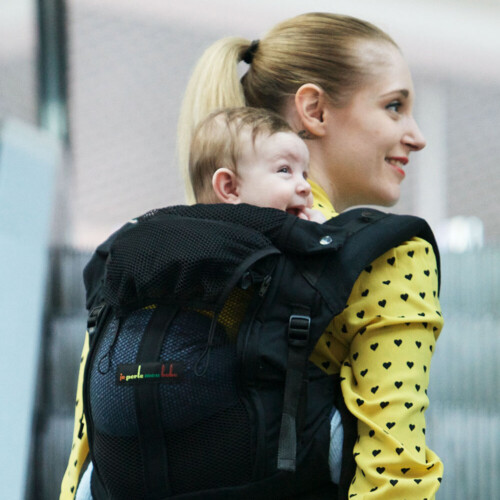 JPMBB PhysioCarrier Black