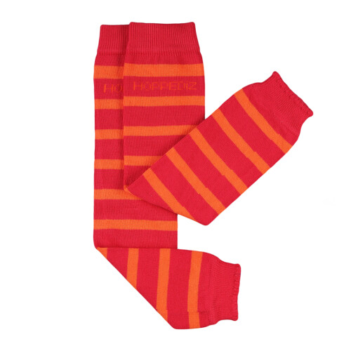 baby leg-warmers red